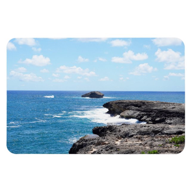 Magnet für hawaiianisches Foto (Horizontal)