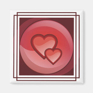 Magnet für Herzdesign