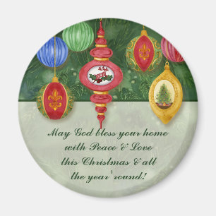 Magnet für klassische Weihnachtsschmuck