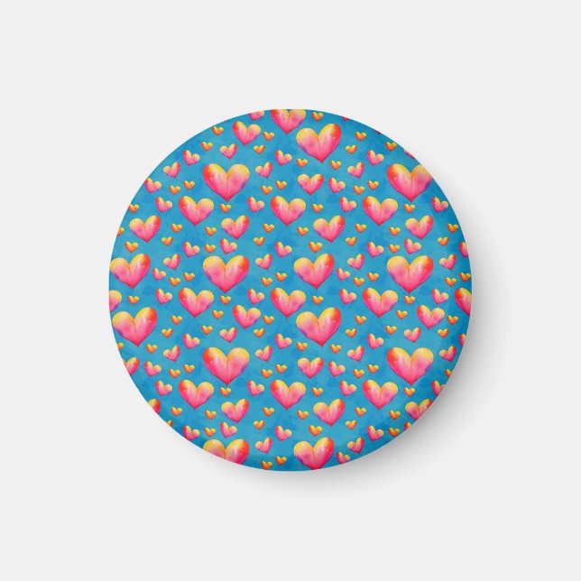 Magnet für mehrfarbige Wasserfarben (Vorne)