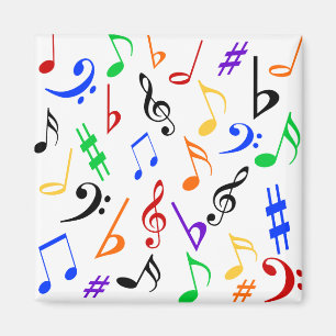 Magnet für musikalische Bemerkungen - Multi