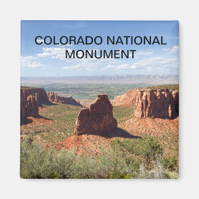 Magnet für Nationalmonumente Colorado (Vorne)