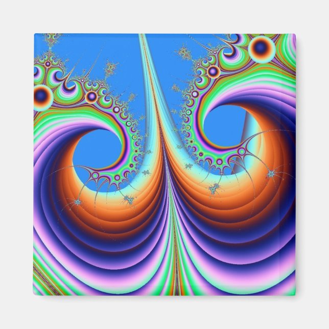 Magnet für psychotrope Roller-Untersetzer (Vorne)