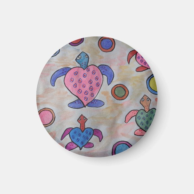 Magnet für Schildkröten (Vorne)