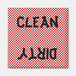 Magnet für Schwarz-weiße Geschirrspüler