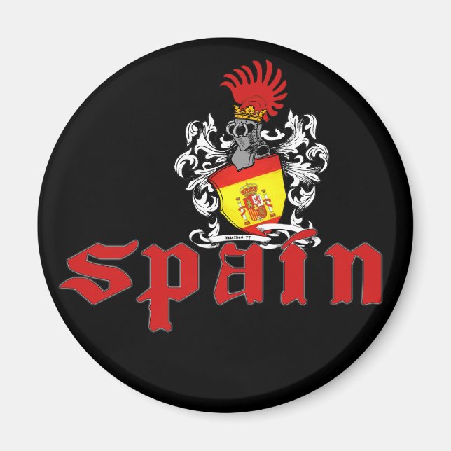 Magnet für Spanien (Vorne)