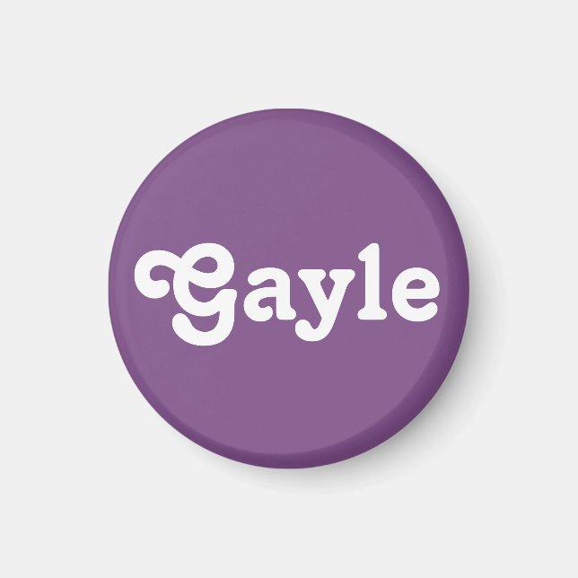 Magnet Gayle (Vorne)