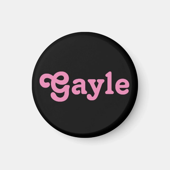 Magnet Gayle (Vorne)