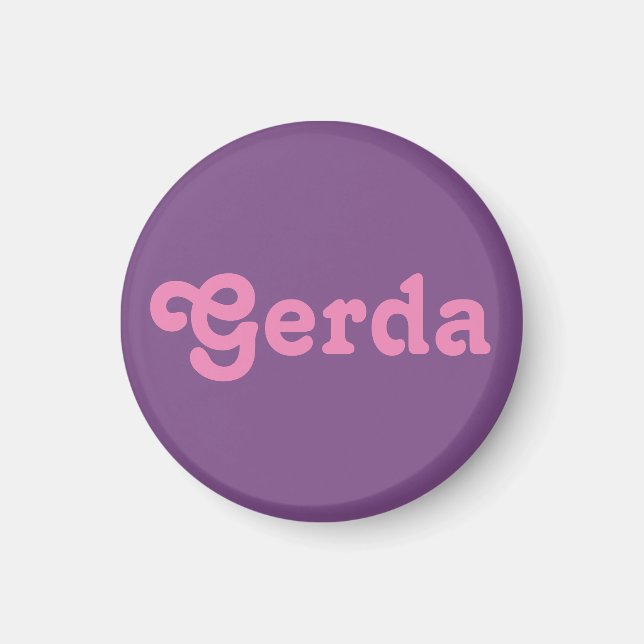 Magnet Gerda (Vorne)