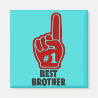 Magnet-Geschenk für den besten Bruder der Welt Magnet