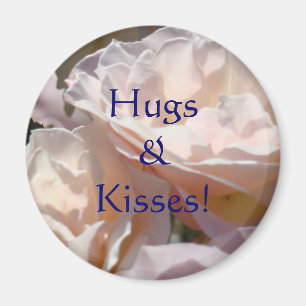 Magnet-Geschenke Pink Rose Blume Magnet