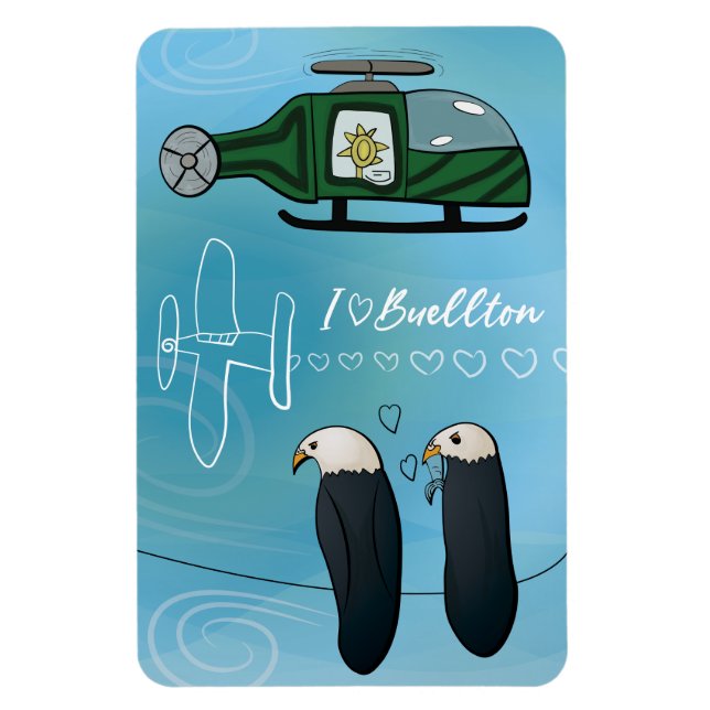 Magnet - Geschrieben im Himmel (Vertikal)