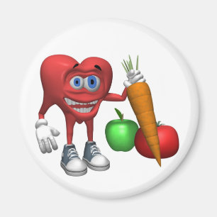 Magnet-Gesundheit Herzfrüchte und Veggies Magnet