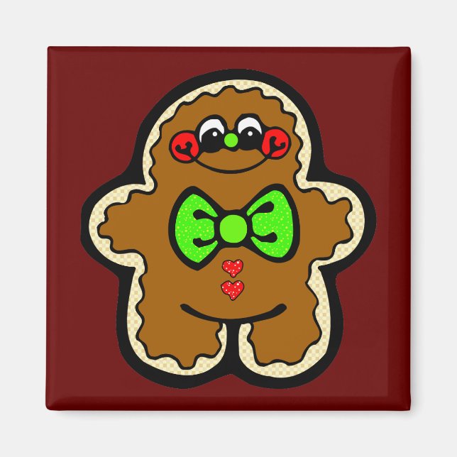 Magnet - Gingerbread Man (Vorne)