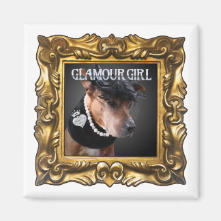 Magnet "Glamour Girl" zur Verbesserung Ihres Kühls