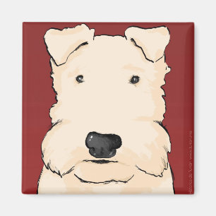 Magnet granatfarbenes Nuss-, Mandel- oder