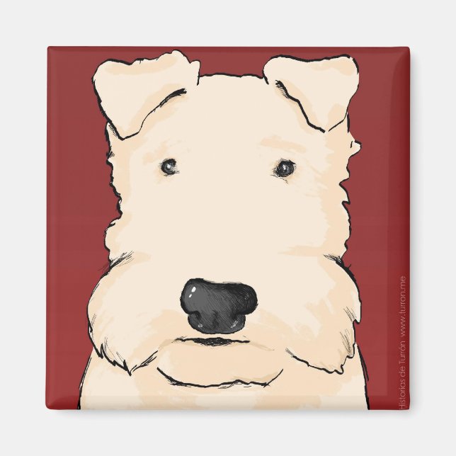 Magnet granatfarbenes Nuss-, Mandel- oder (Vorne)