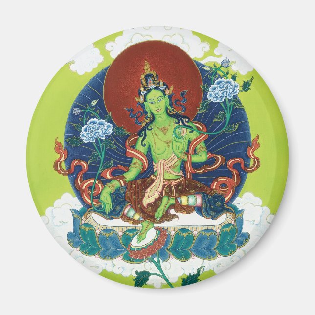MAGNET Green Tara (Vorne)