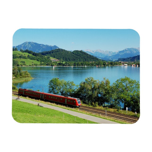 Magnet Großer Alpsee bei Immenstadt (Horizontal)