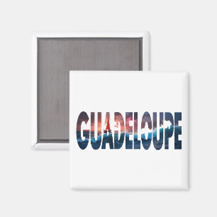 Magnet Guadeloupe Sunset Magnet