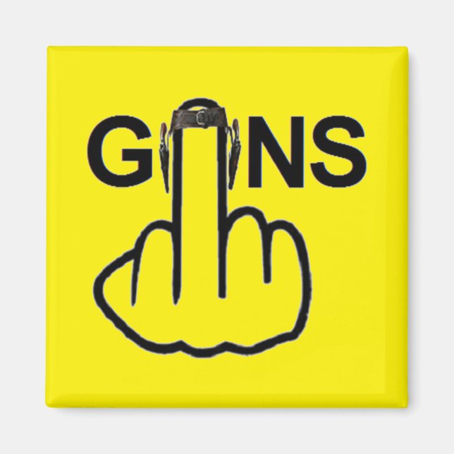 Magnet Guns Gedreht (Vorne)