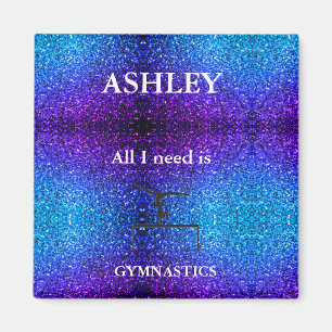 MAGNET GYMNASTIQUE PERSONNALISÉ POUR MAISON OU BUR