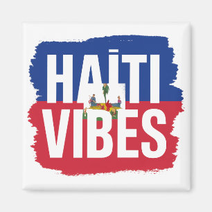 Magnet Haïti Vibes Souvenir caribéen