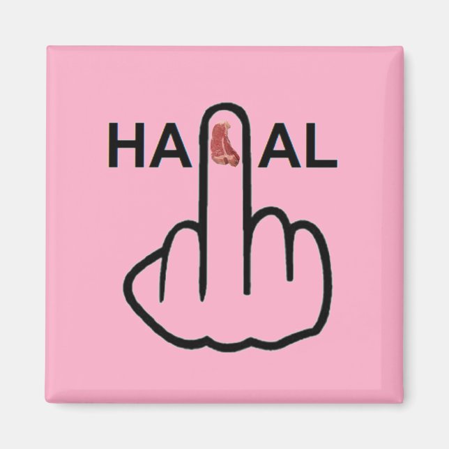 Magnet Halal Dreh (Vorne)