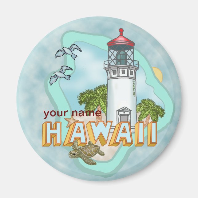 Magnet Hawaii Lighthouse (Vorne)
