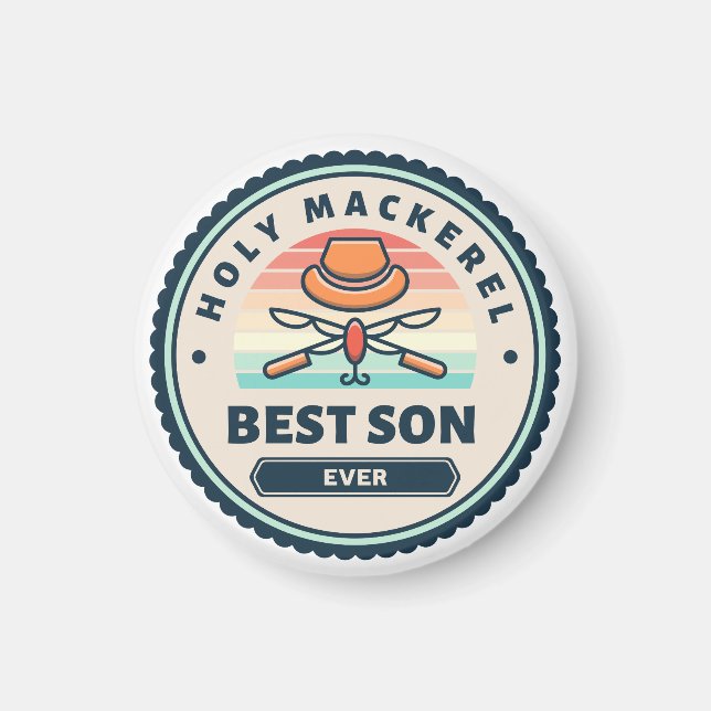 Magnet - Heiliger Mackerel! Bester Sohn je (Vorne)