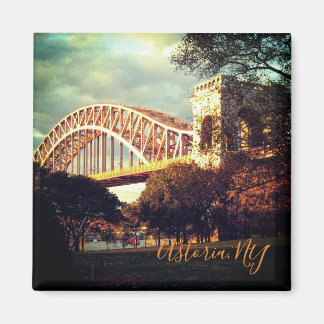 Magnet "Hell Gate Bridge in Automne"
