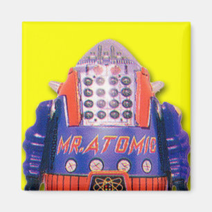Magnet Herr-Atomic Toy Robot Square