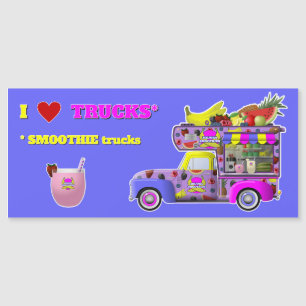 Magnet I Liebe LKW (SMOOTHIE Trucks)