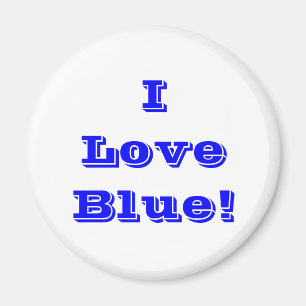 Magnet I Love Blue