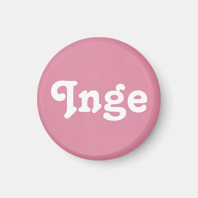 Magnet Inge (Vorne)