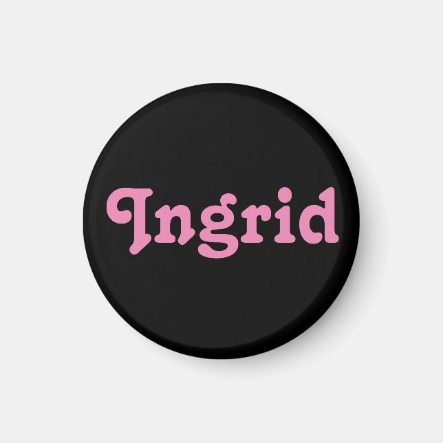 Magnet Ingrid (Vorne)