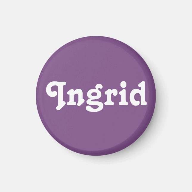 Magnet Ingrid (Vorne)