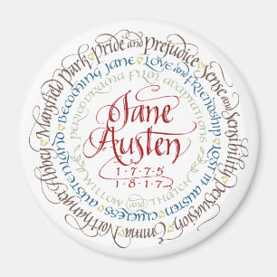 Magnet - Jane Austen-Zeitraum-Drama-Anpassungen