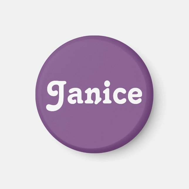 Magnet Janice (Devant)