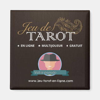 Magnet jeu de tarot