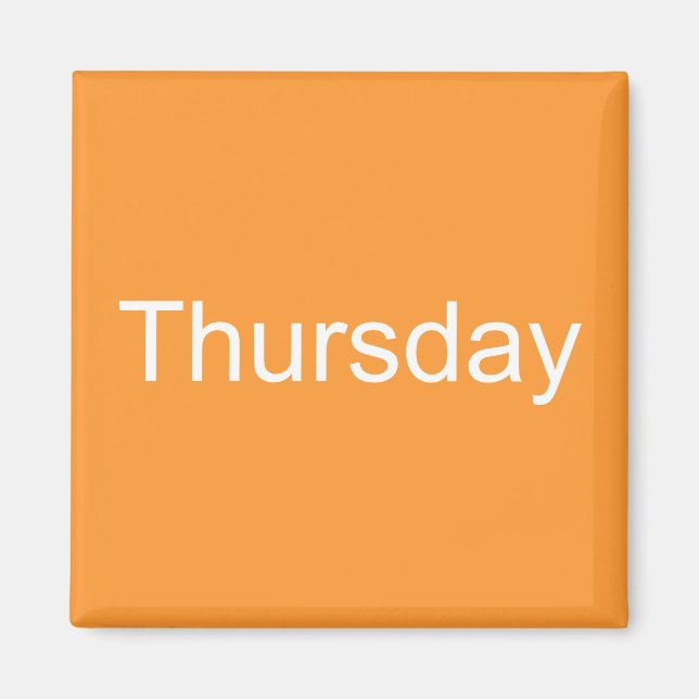 Magnet jeudi (Devant)