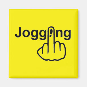 Magnet Joggen Gedreht