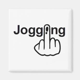 Magnet Joggen Gedreht