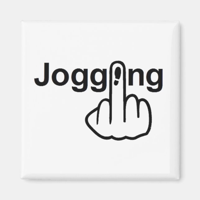 Magnet Joggen Gedreht (Vorne)