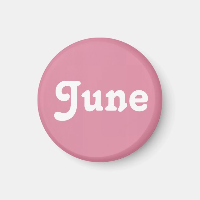 Magnet June (Devant)