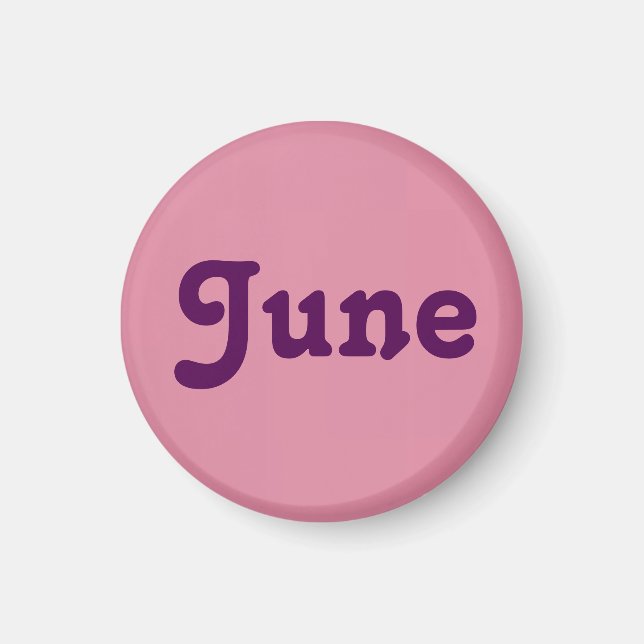 Magnet June (Vorne)