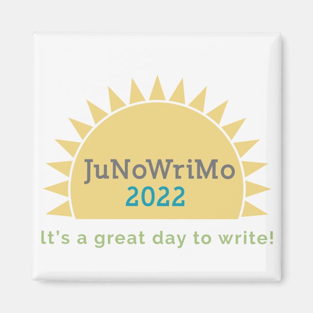 Magnet JuNoWriMo 2022 (Devant)