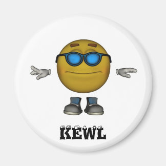 Magnet KEWL Emoticon