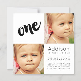 |MAGNET| Kindermädchen 1. Geburtstagskarte Magneteinladung