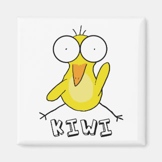 Magnet Kiwi jaune